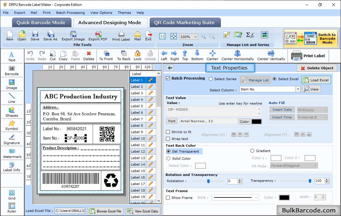 selecting Data Source